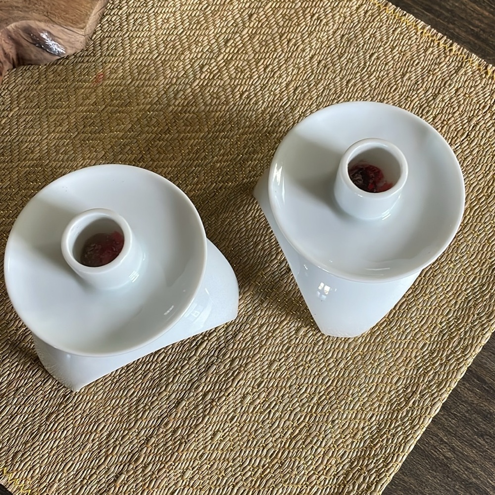 Vintage MCM Otigiri Candlesticks - Picture 2 of 6